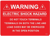 00 Electric Shock Hazard